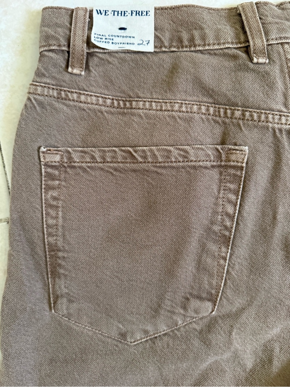 NWT We The Free Final Countdown pants in Tumbleweed - Picture 10 of 10
